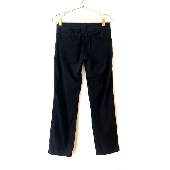 Anatomie Black Pants Lightweight Travel Packable Stretch Slim - Picture 8 of 10